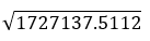 Weighted standard deviation of areas